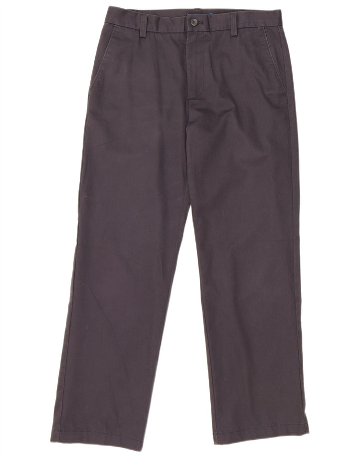 Spodnie Chino męskie IZOD Slim Fit W30 L30 Granatowe Bawełniane