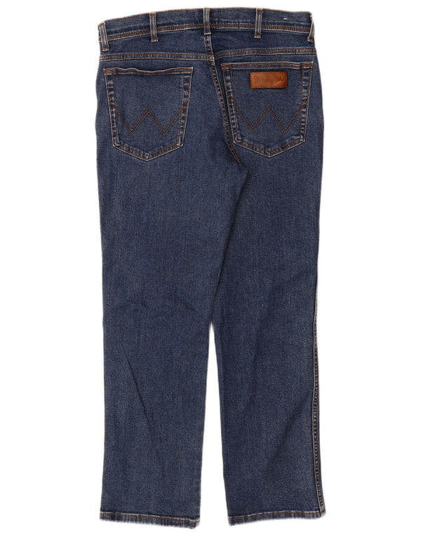 Męskie jeansy WRANGLER Texas Straight W34 L30 Niebieskie, bawełniane