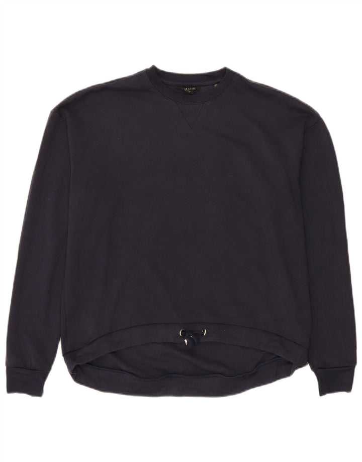Męski sweter Ted Baker, rozmiar 2, mały, granatowy, wiskoza