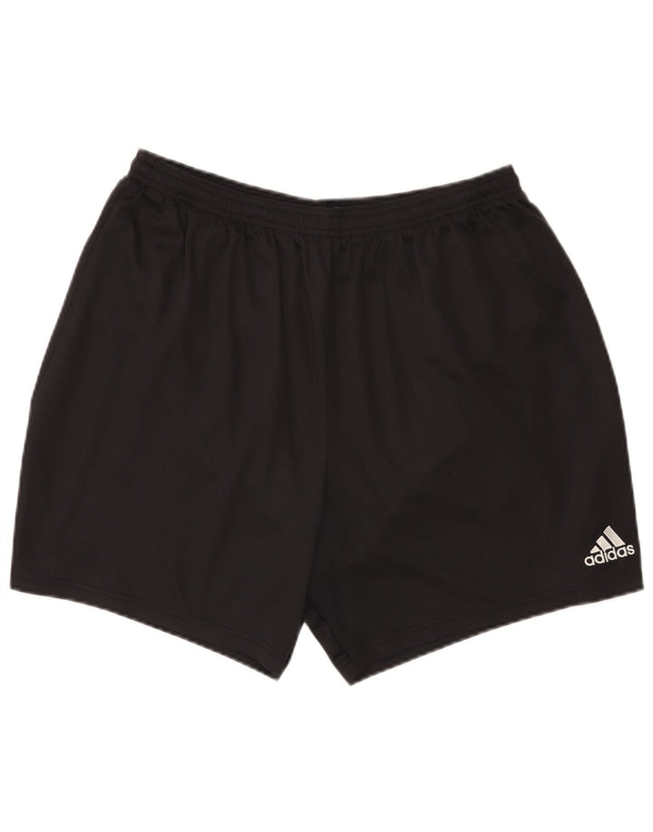 Męskie spodenki sportowe Adidas Climalite XL, czarne, poliestrowe