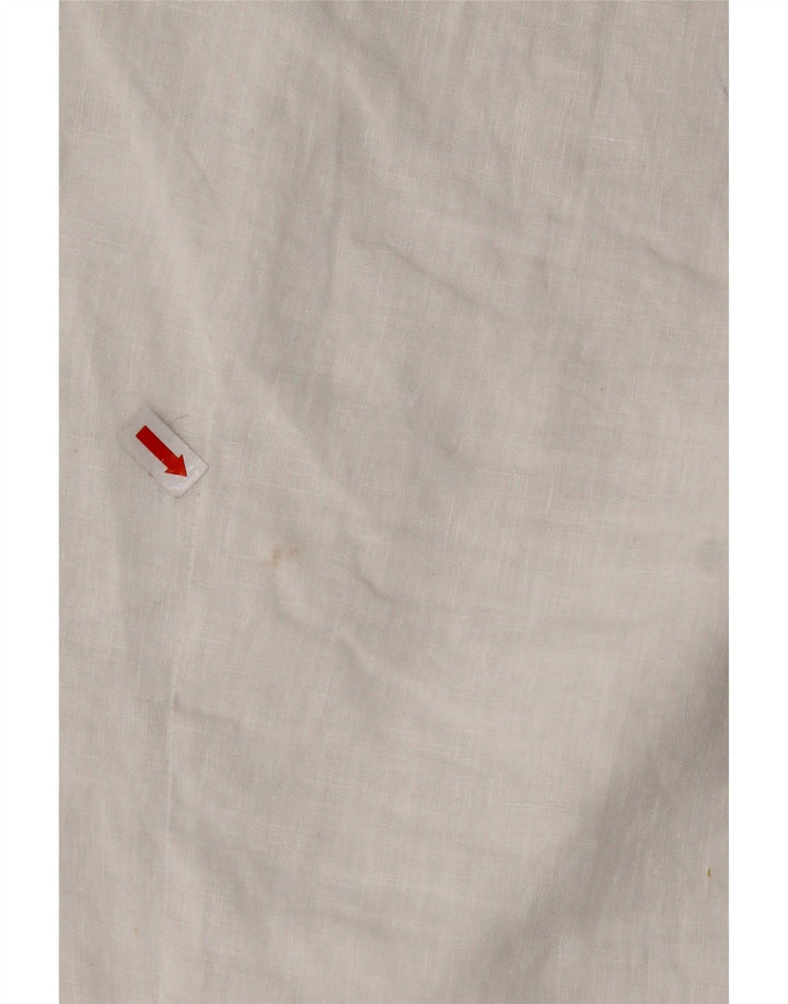 Damska bluzka bez rękawów NARACAMICIE UK 8 Small White