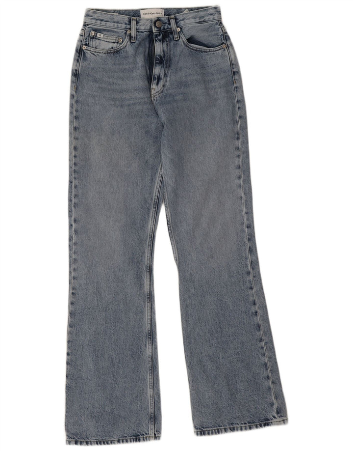 Męskie jeansy Bootcut Calvin Klein W30 L33 Niebieskie, bawełniane