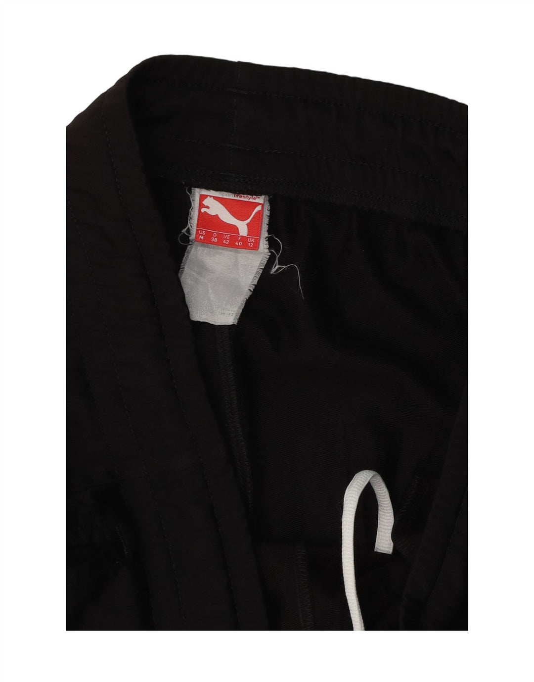 PUMA Womens Tracksuit Trousers Joggers UK 12 Medium Black