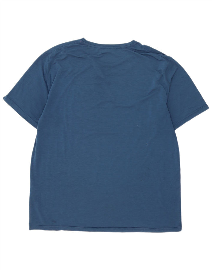 T-shirt męski Rohan, duży, granatowy, poliester