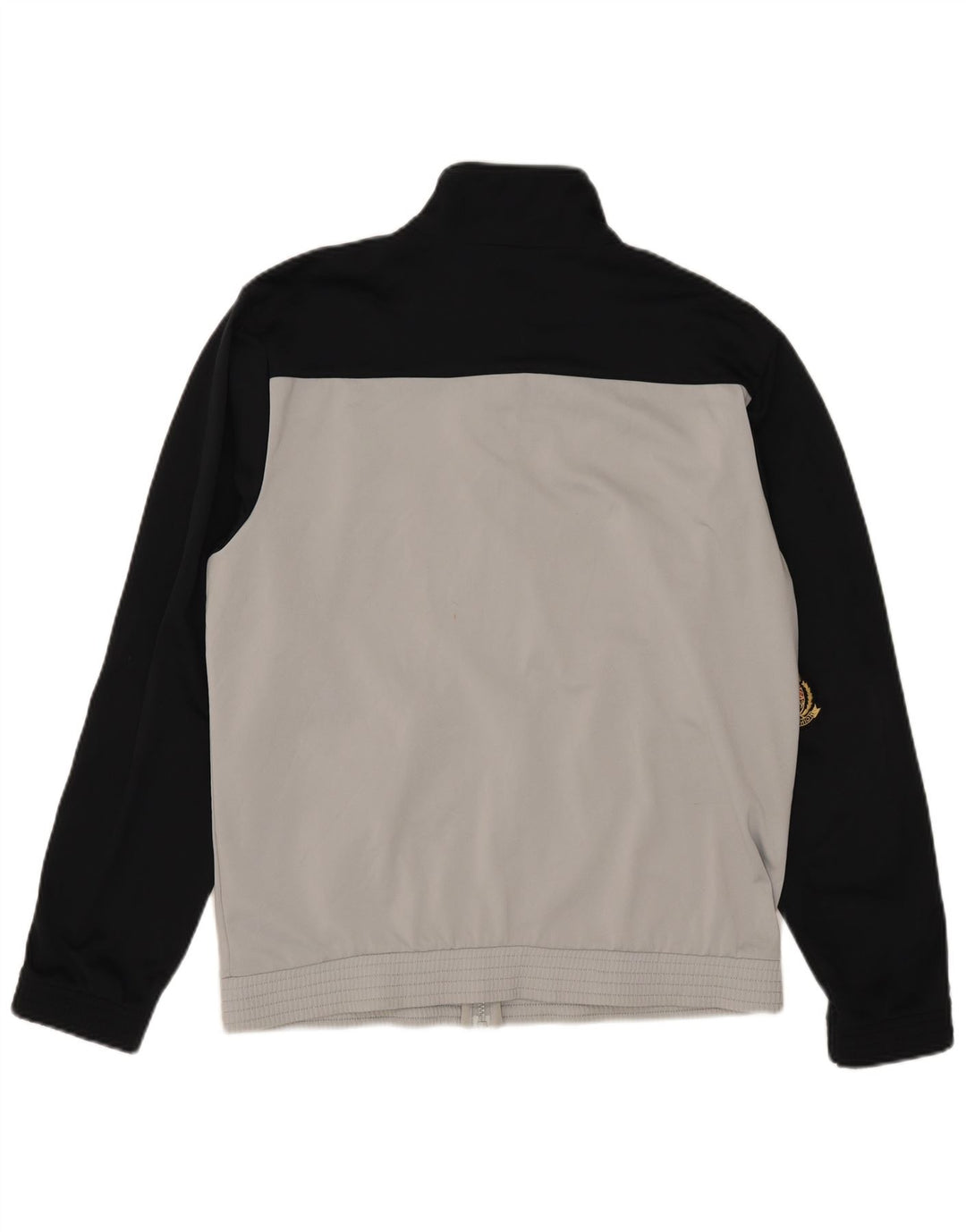 Męska kurtka dresowa Champion XL Szary poliester z blokami kolorów