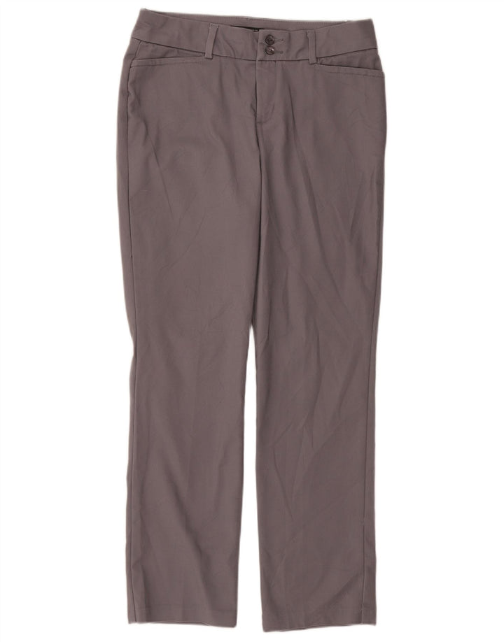 Damskie spodnie codzienne LEE ze średnim stanem i regularnym krojem US 8 Medium W30 L30 szare