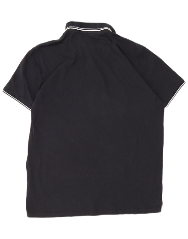 Męska koszulka polo Champion, duża, czarna, bawełniana