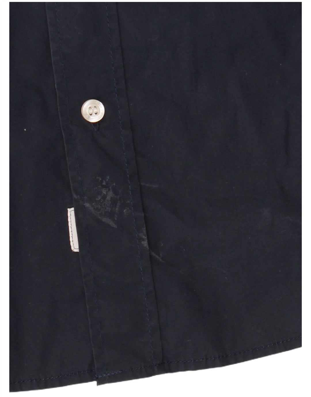 Koszula wojskowa męska Blauer, duża, granatowa, bawełniana