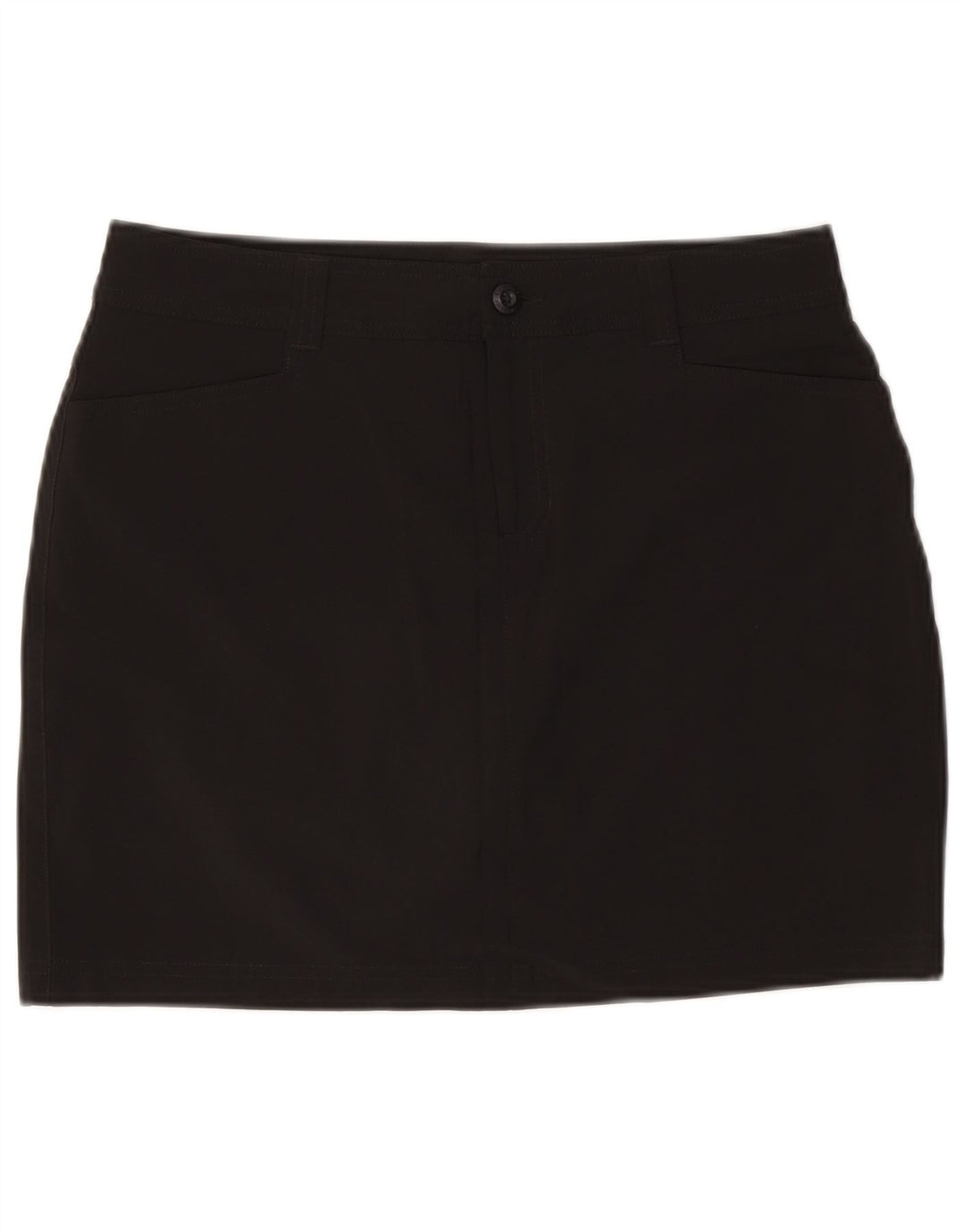 EDDIE BAUER Damska spódniczka mini US 8 Medium W30 Czarny poliester