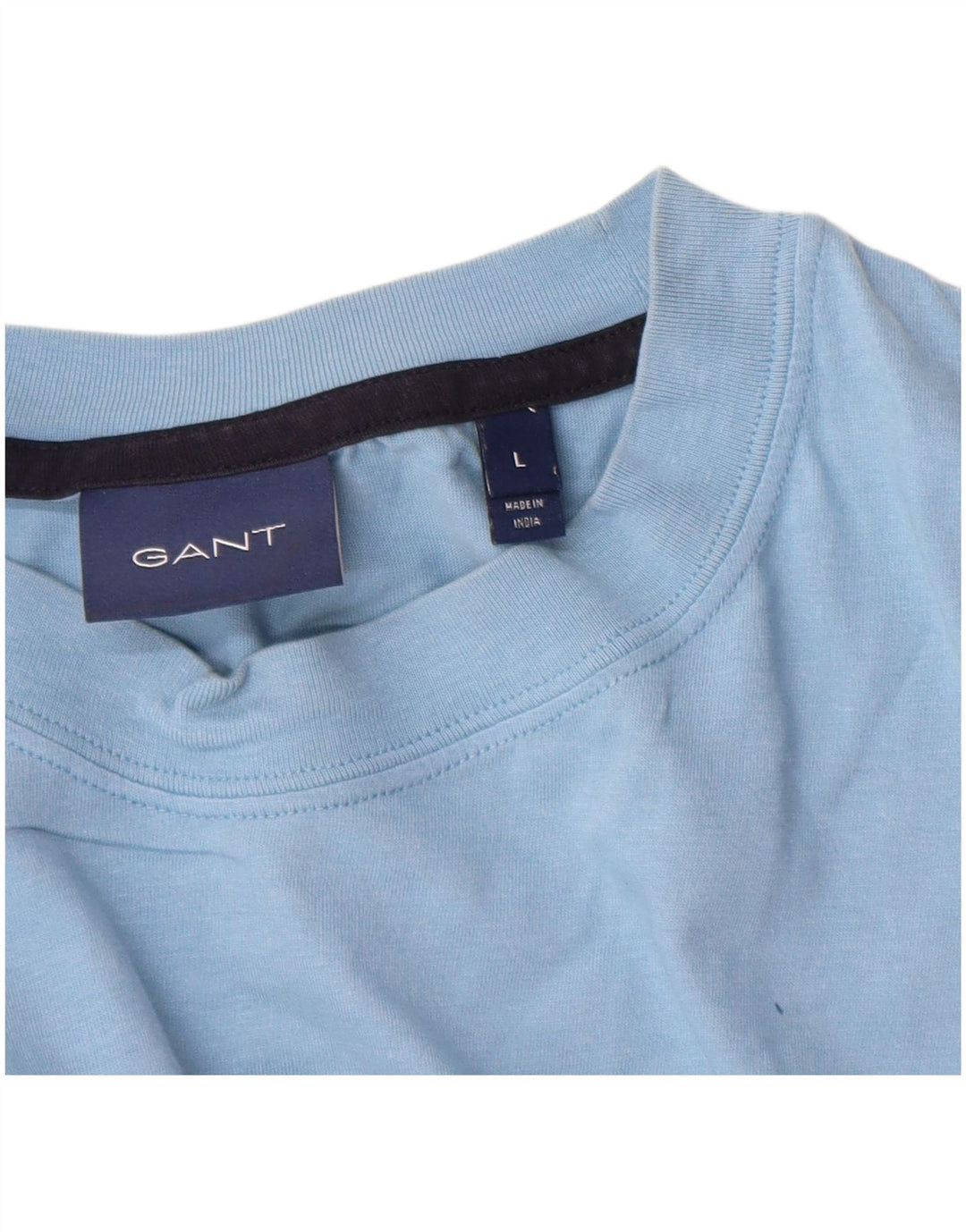 Męski T-shirt z grafiką Gant, duży, niebieski