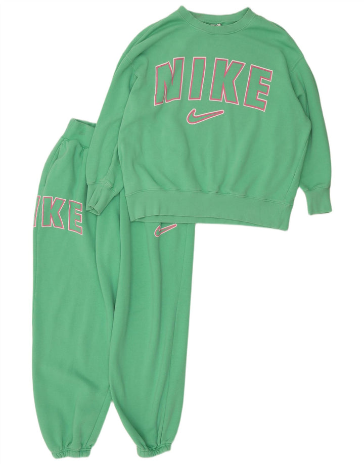 Damski dres Nike Graphic Oversized Full UK 14, średni zielony, bawełniany