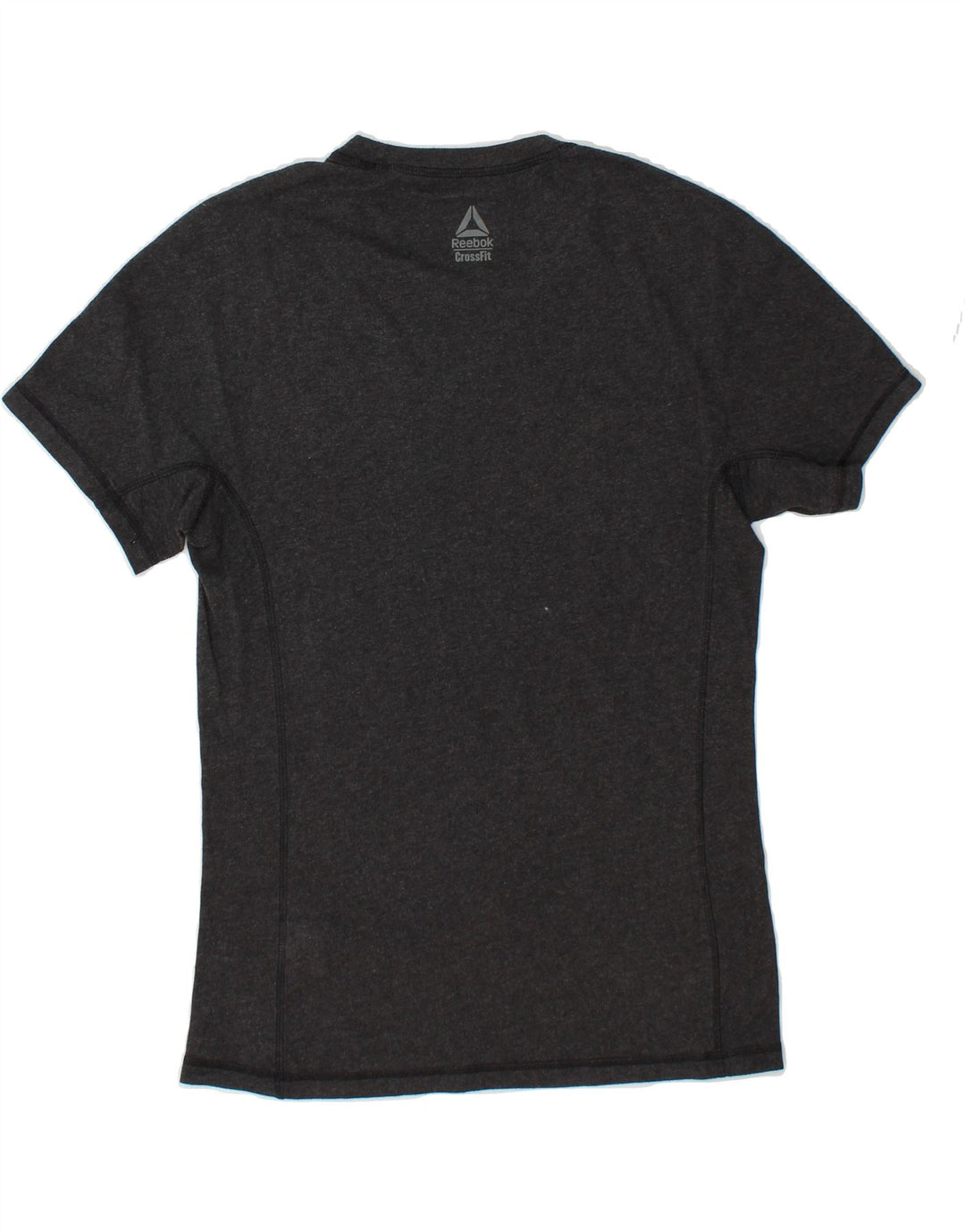 REEBOK Mens Graphic T-Shirt Top Small Grey Polyester Vintage Reebok and Second-Hand Reebok from Messina Hembry 