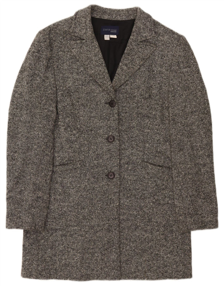 Damski płaszcz oversize Zara EU 38, mały, szary, wełniany