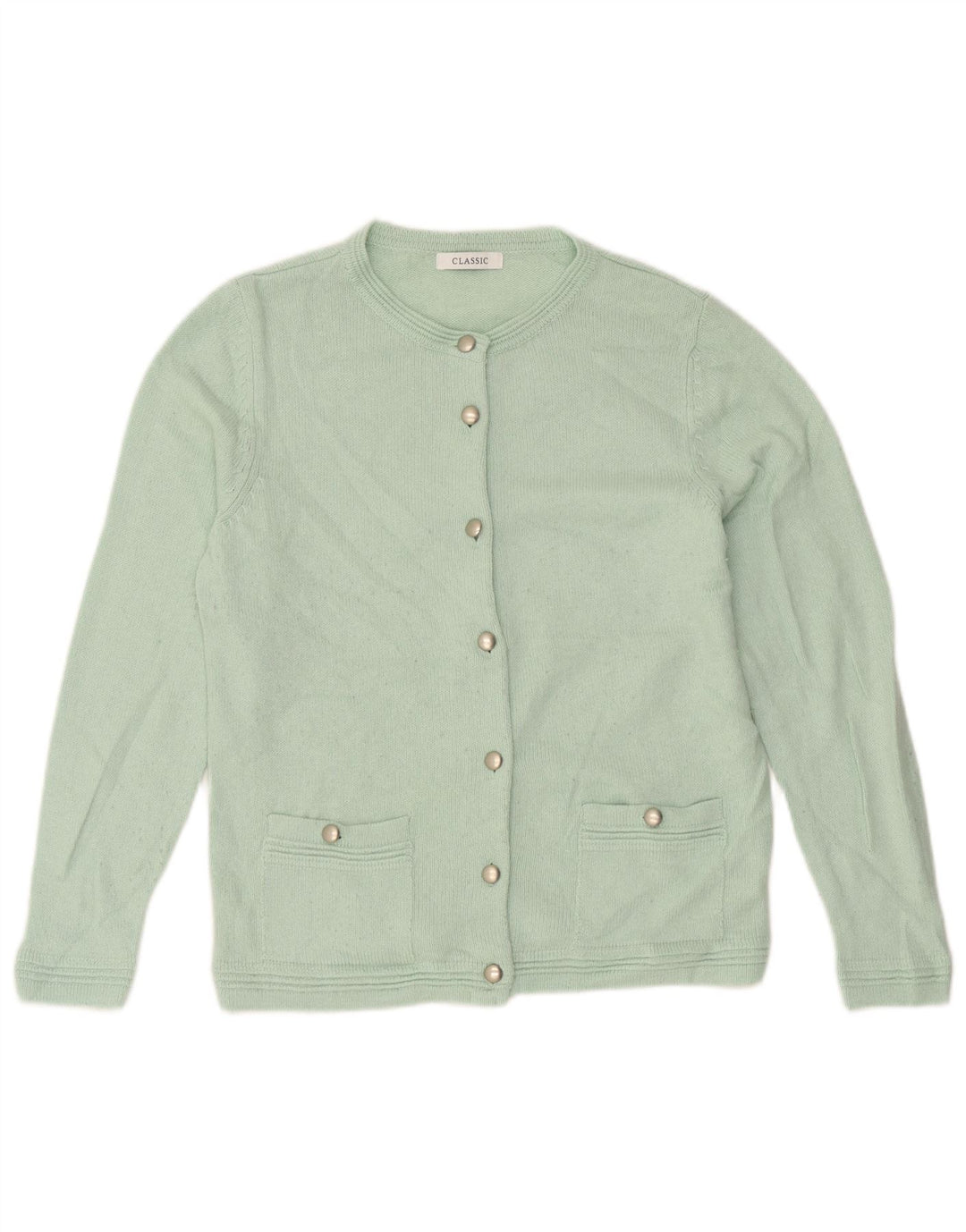 Sweter damski Marks & Spencer UK 12, średni zielony akryl
