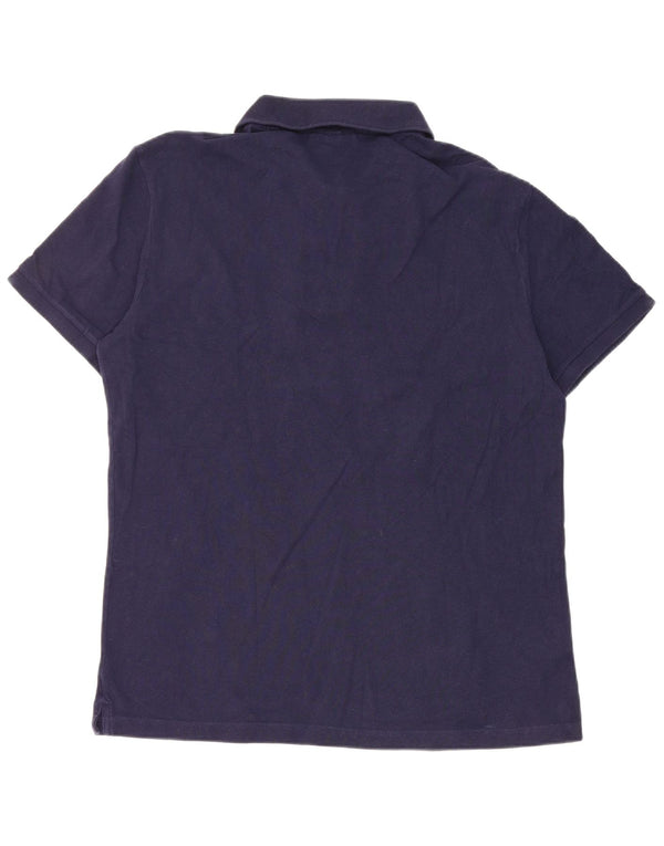 Męska koszulka polo Lacoste Slim Fit, rozmiar 6 XL, granatowa, bawełniana