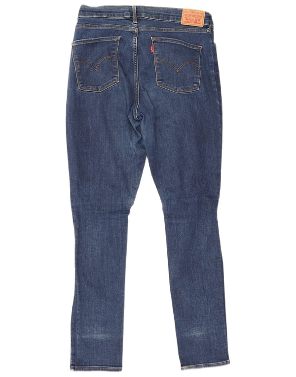 Damskie jeansy Levi's Skinny W32 L30 Niebieskie bawełniane