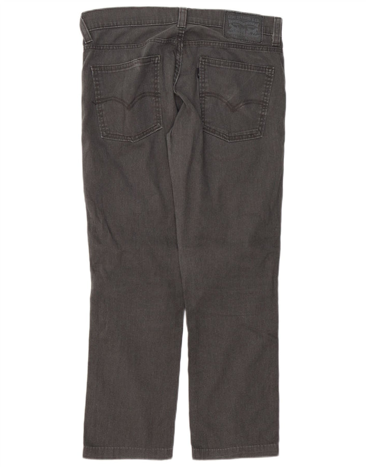 Męskie jeansy Levi's W30 L27 Szara bawełna