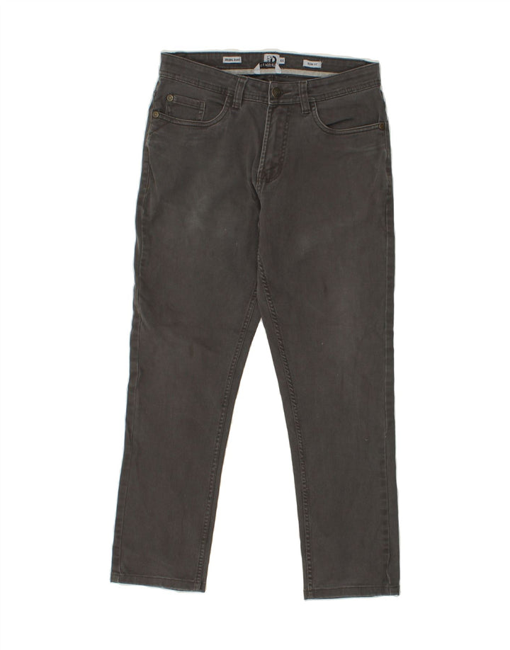 DACK'S Womens Slim Jeans IT 44 Medium W30 L26 Grey Cotton Vintage Dack's and Second-Hand Dack's from Messina Hembry 
