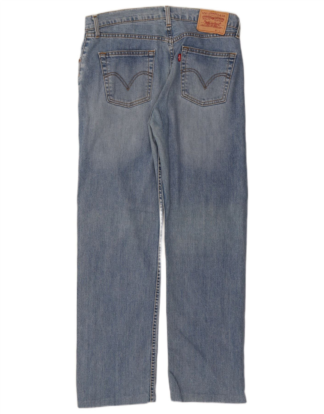 Męskie jeansy Levi's 751 Straight W34 L30 Niebieskie bawełniane