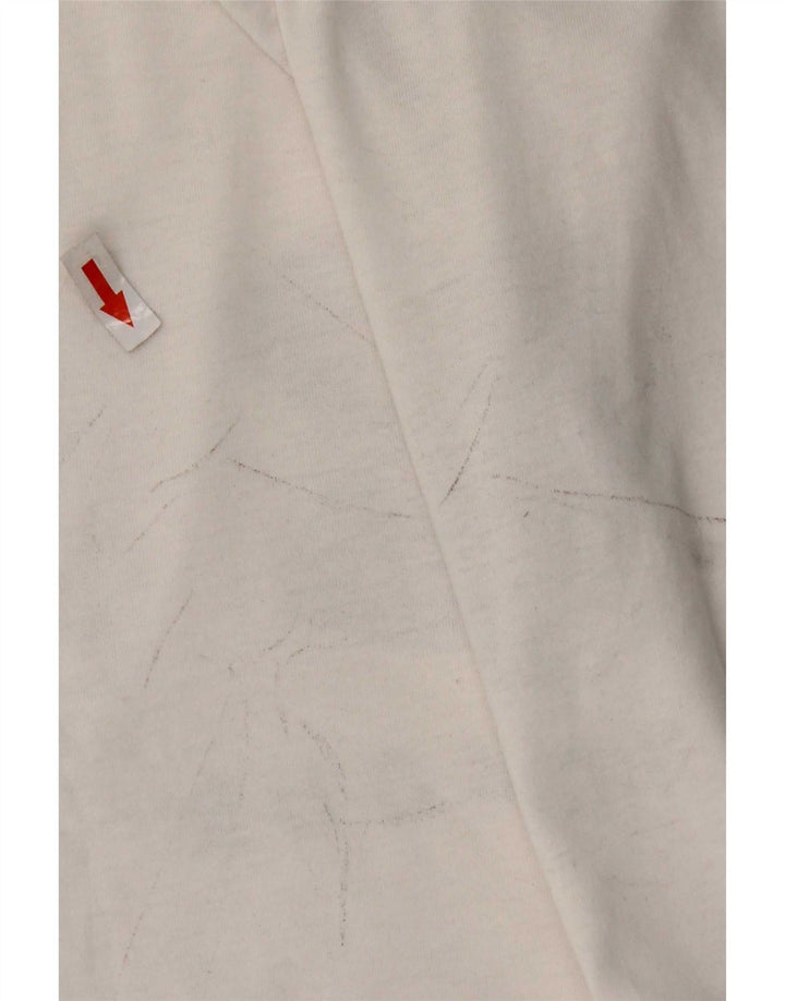 Męski T-shirt z grafiką Under Armour, średni biały