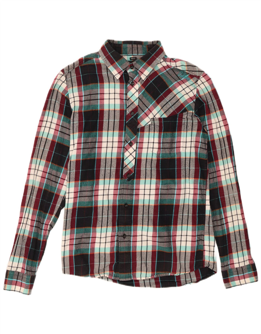 Męska koszula flanelowa Quiksilver Mid Fit w średnią wielobarwną kratkę