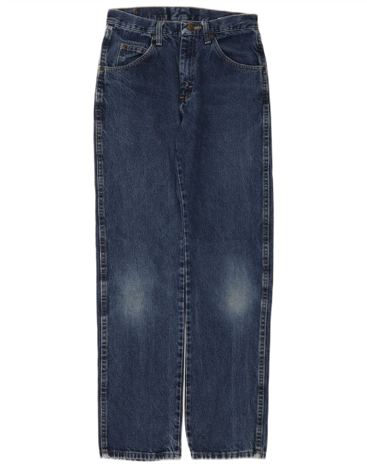 Męskie jeansy Wrangler o prostym kroju W29 L32, niebieskie, bawełniane