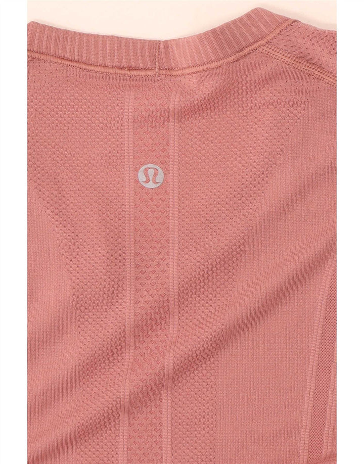 Top damski Lululemon z długim rękawem UK 12, średni róż