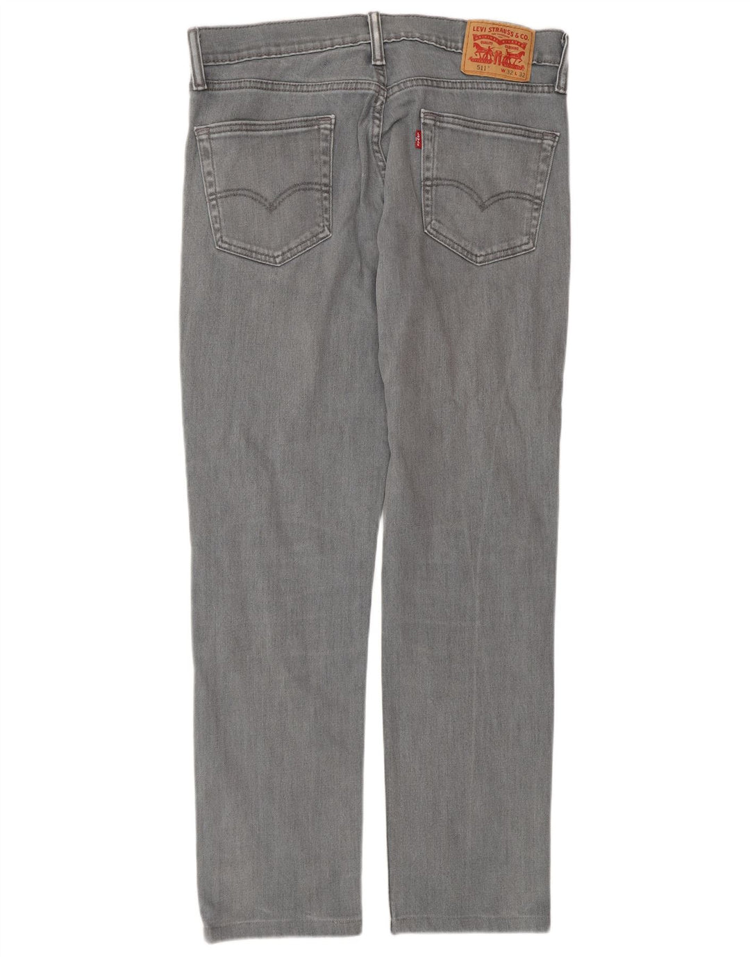 Męskie jeansy LEVI'S 511 Slim W32 L32 Szara bawełna