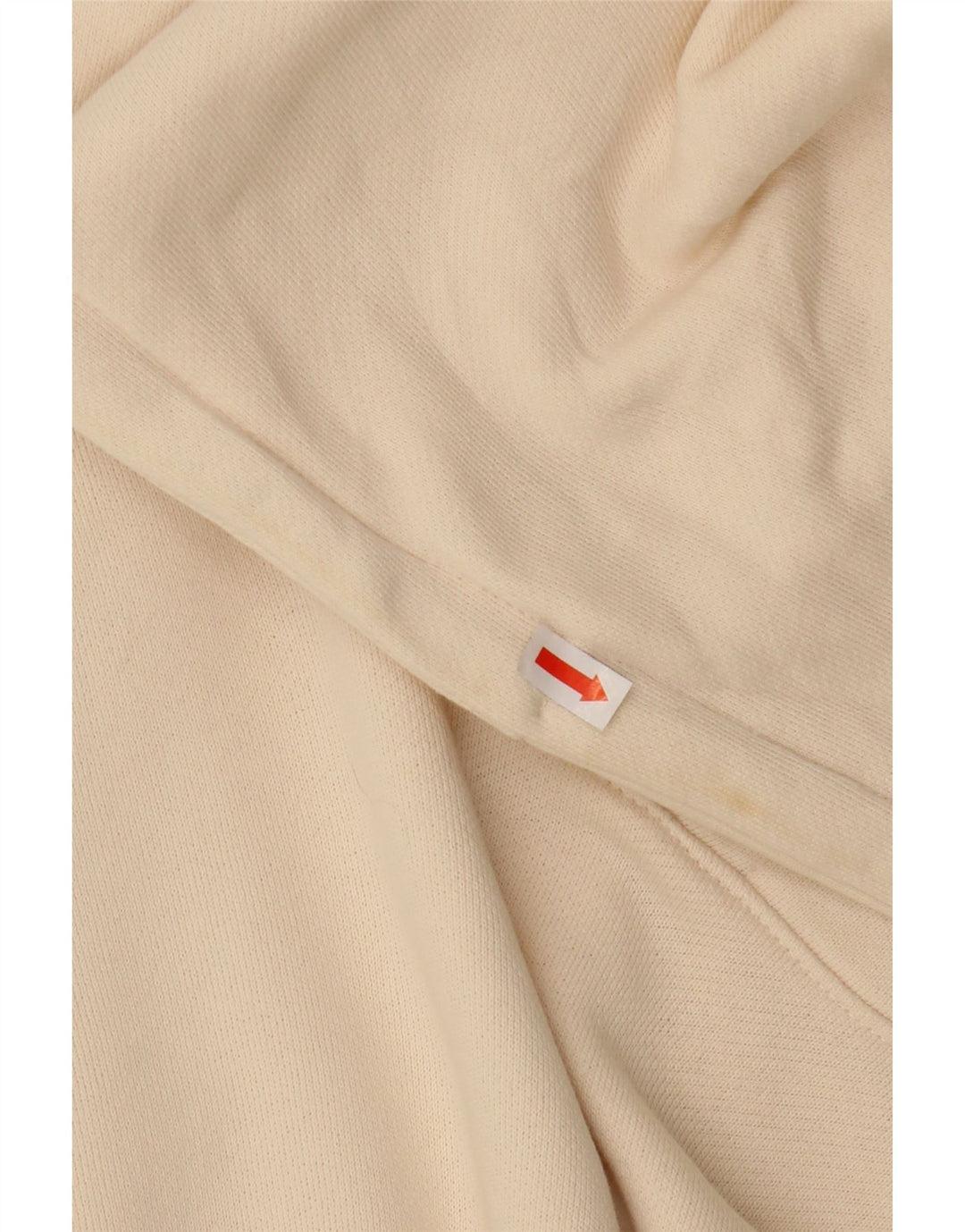 REEBOK Damski sweter oversize z kapturem UK 16, duży, złamanej bieli, bawełniany