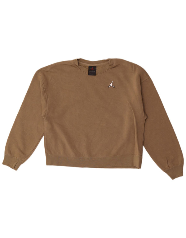 Męska bluza Jordan o luźnym kroju, sweter XS, bawełna khaki