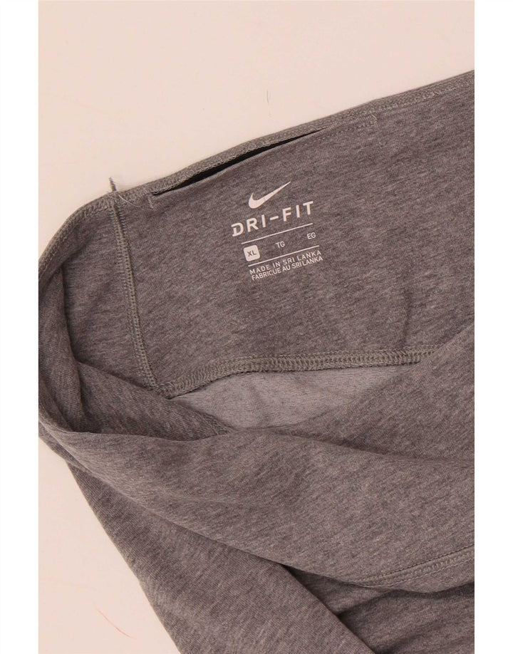 Damskie legginsy Nike Dri Fit Graphic UK 18 XL, szare
