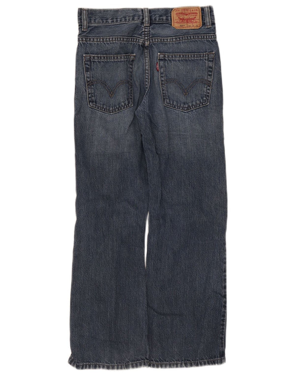 Levi's Boys 527 Bootcut Jeans 9-10 Years W25 L25 Blue Cotton
