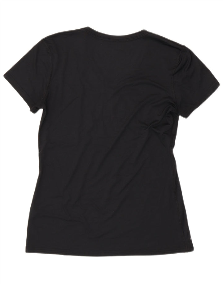 T-shirt damski NIKE Purdue Graphic Top UK 12 Średni czarny