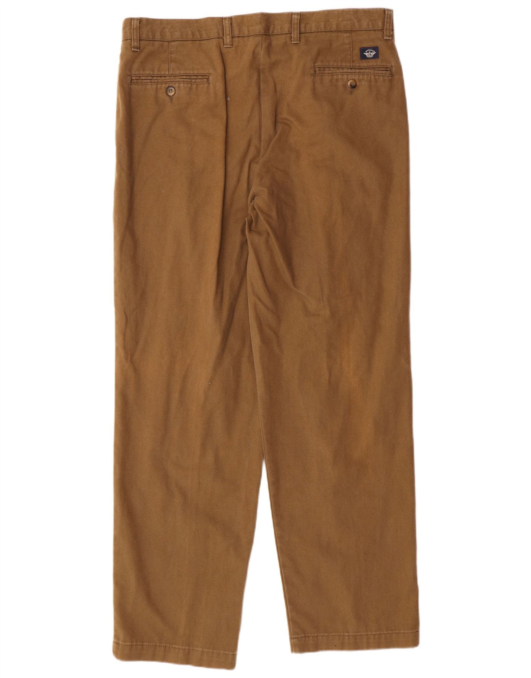 Męskie spodnie chino w kolorze khaki Dockers W38 L32 Beżowa, bawełniana klasyczna