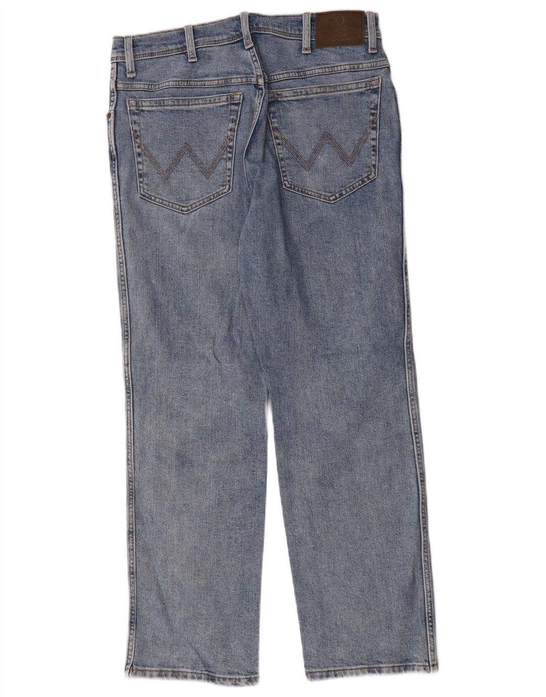 Męskie jeansy Wrangler Regular Straight W33 L30 Niebieskie bawełniane
