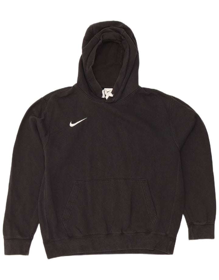 Męski sweter z kapturem Nike o luźnym kroju, duży, czarny