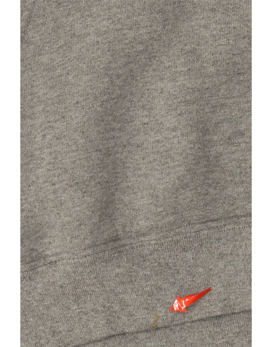 Męski sweter z kapturem RUSSELL ATHLETIC Wildcats z grafiką, mały, szary, nakrapiany