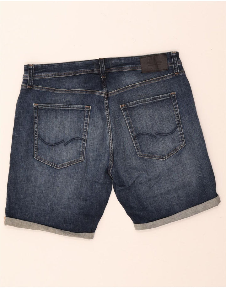 Męskie spodenki jeansowe JACK & JONES 2XL W42, niebieska bawełna
