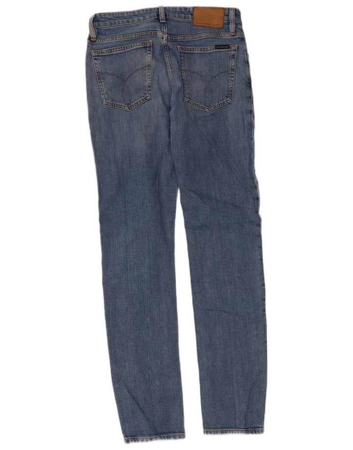 Męskie dżinsy Calvin Klein W30 L32 Niebieskie bawełniane