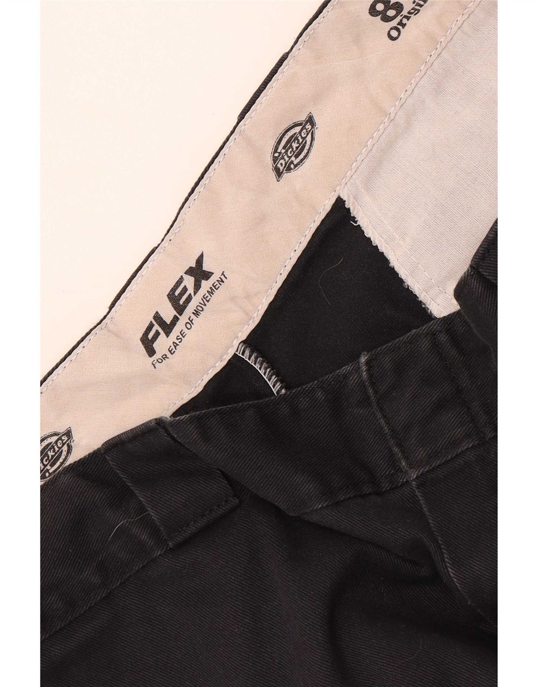 Męskie proste spodnie chino Dickies W34 L29 czarne
