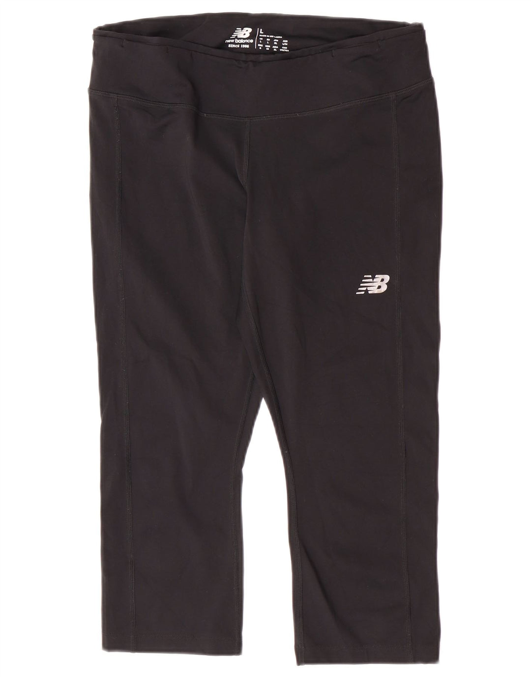 Damskie legginsy Capri New Balance UK 14, duże, czarne