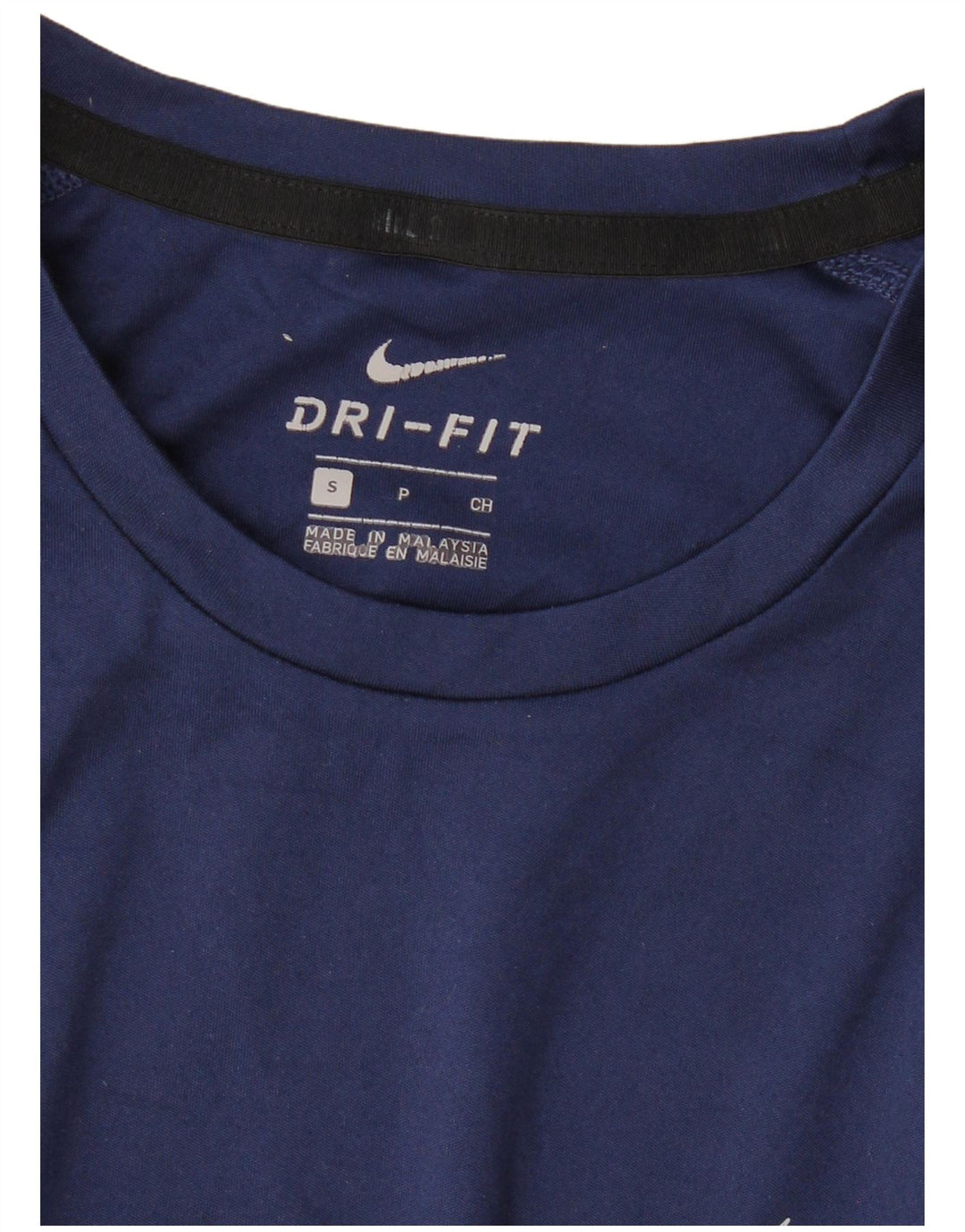 Męski T-shirt NIKE Dri Fit, mały, granatowy