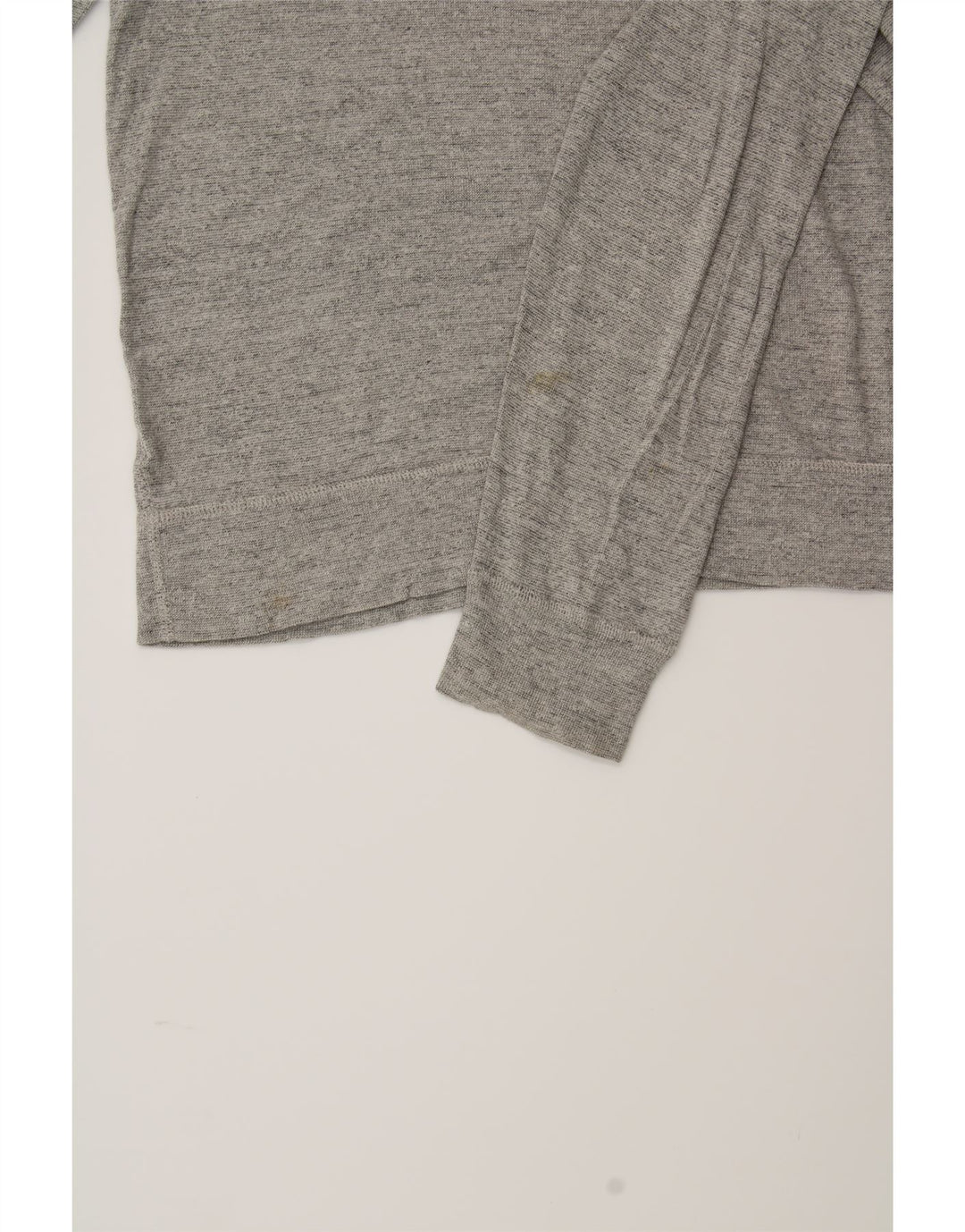 J. CREW Mens Crew Neck Jumper Sweater Medium Grey Cotton Vintage J. Crew and Second-Hand J. Crew from Messina Hembry 