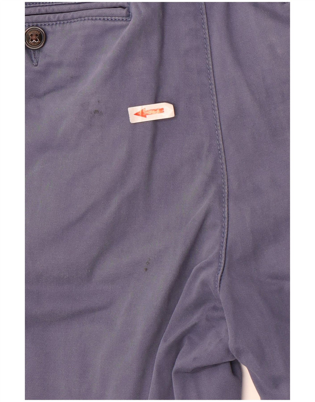 Męskie spodenki Chino Tommy Hilfiger W34, duże, niebieskie, bawełniane