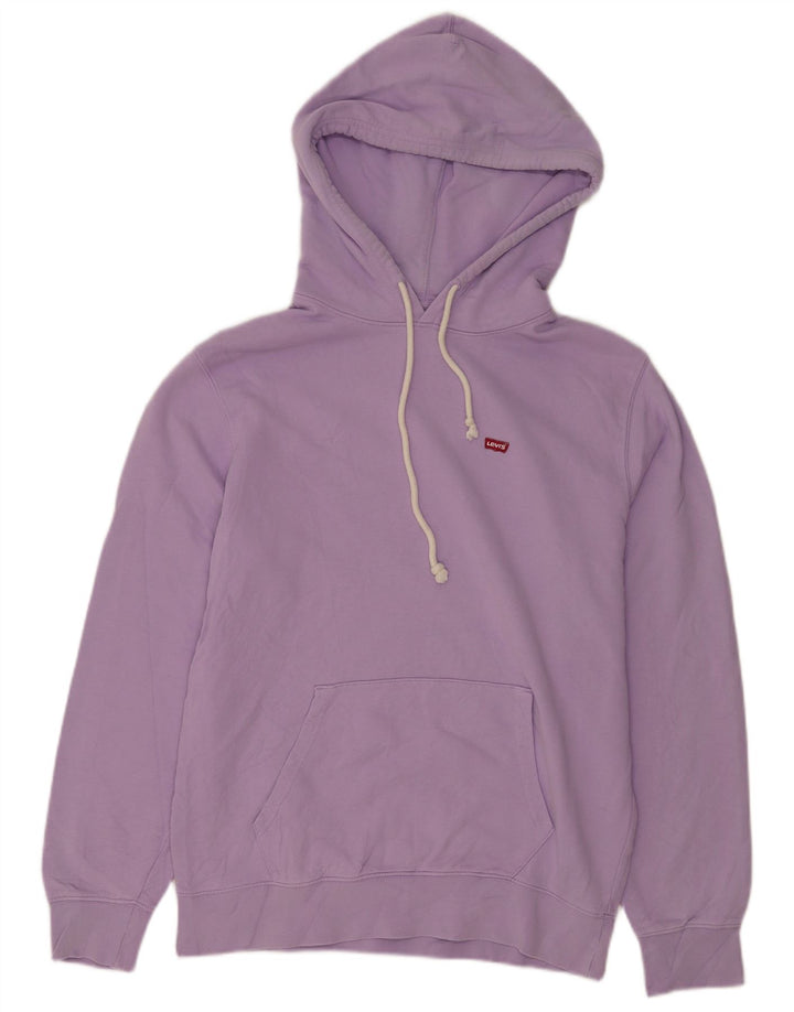 Męski standardowy sweter z kapturem Levi's, średni fiolet, bawełna