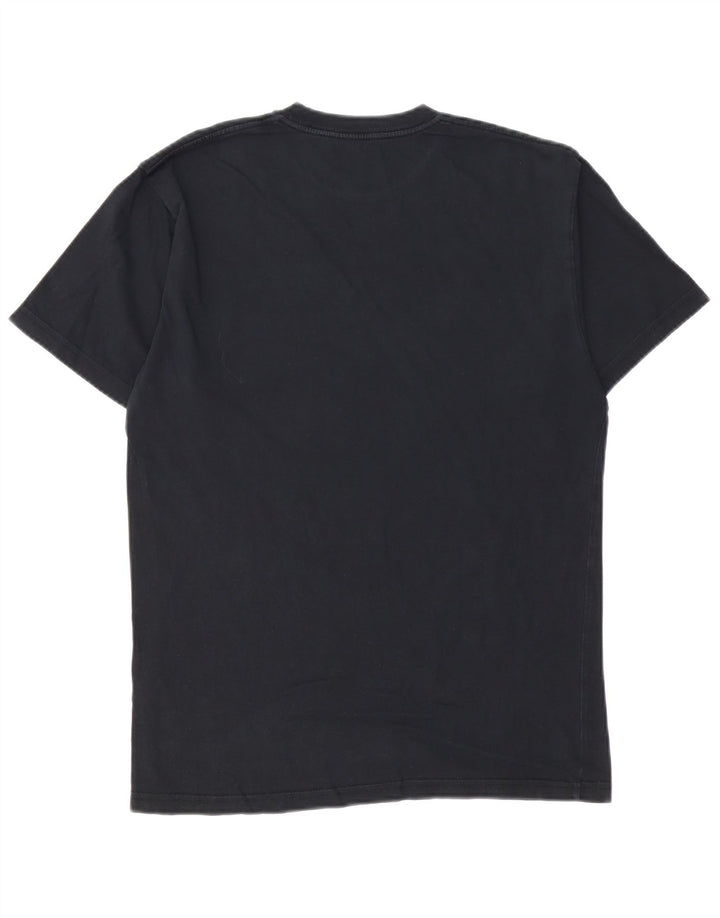 Męski T-shirt Vans o klasycznym kroju z grafiką, średni czarny, bawełniany