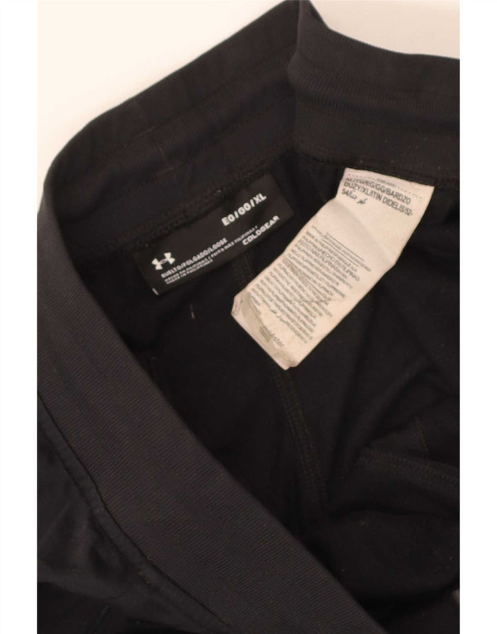 Męskie spodnie dresowe Under Armour XL, czarne, poliestrowe