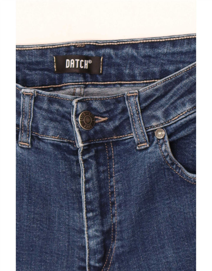Damskie jeansy Skinny Datch W28 L28 Niebieskie