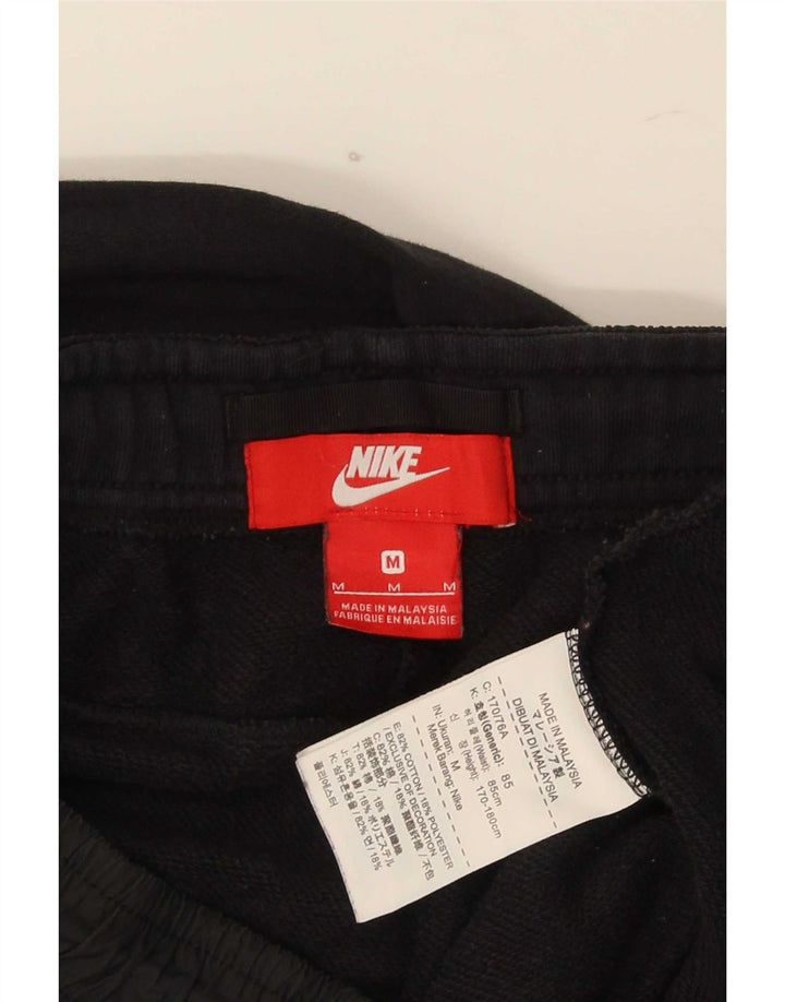 Męskie spodnie dresowe Nike, joggery, średnia czarna bawełna