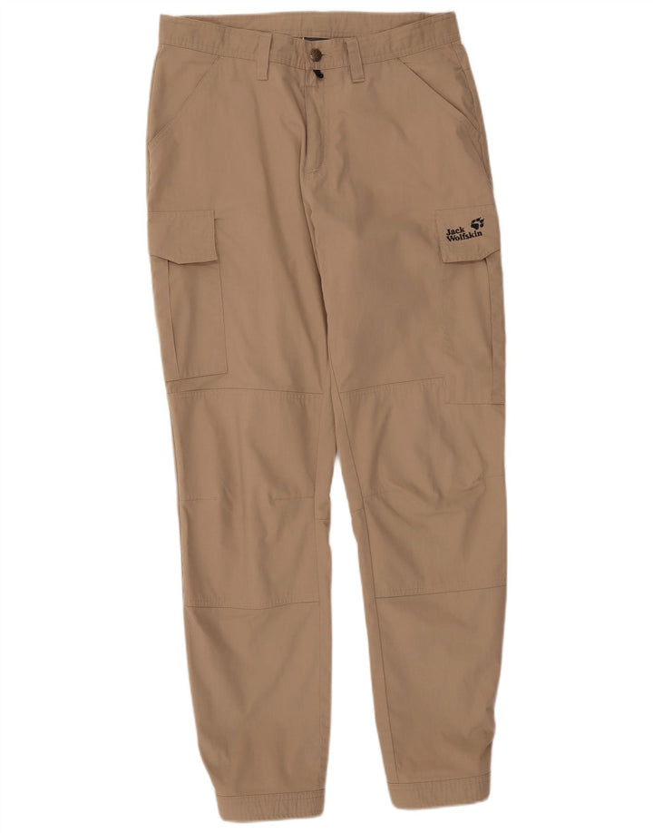 Męskie spodnie cargo Jack Wolfskin Joggers W32 L33 Beżowy poliester